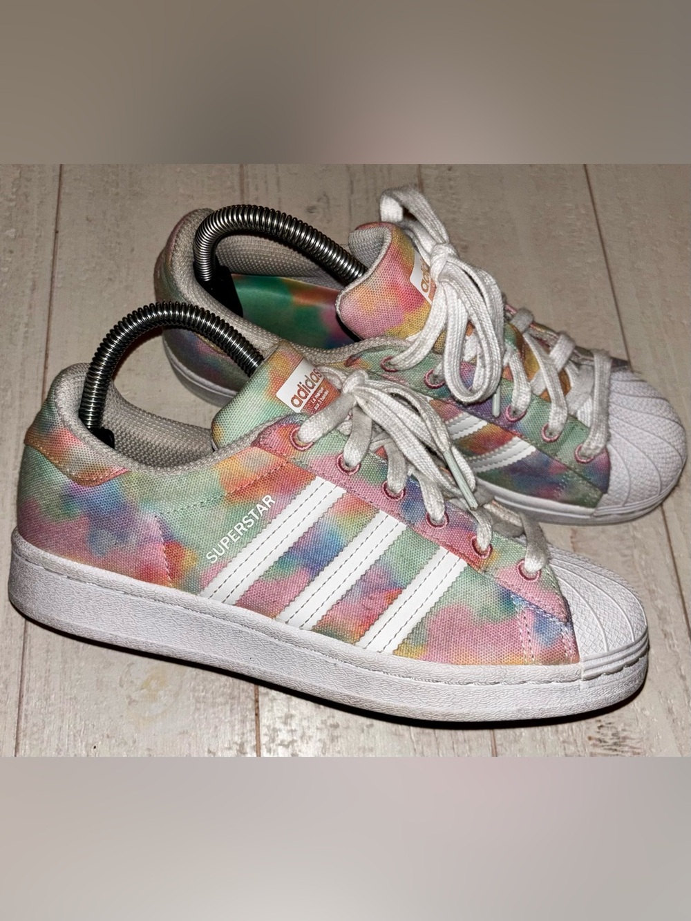 Adidas Women’s Super Star Tye Dye Sneakers